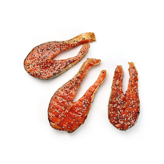 Steak de somon cu sos teriyaki