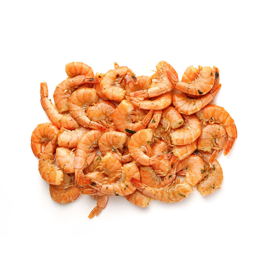 Creveți afumați cu parmezan